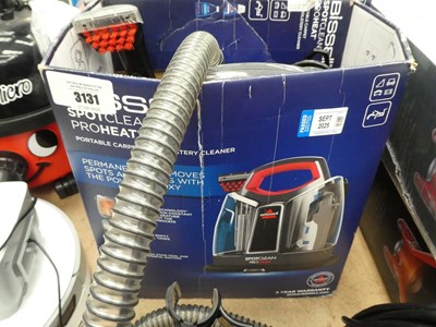 Lot 3131 - Bissell spotclean proheat portable and...