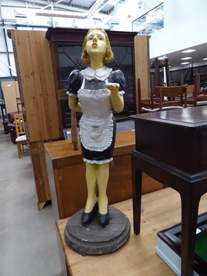 Lot 5155 - French maid figure