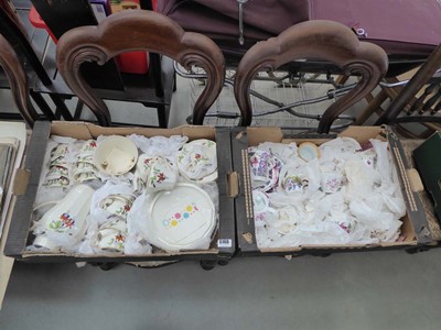 Lot 5168 - 2 boxes containing quantity of Myott and other...