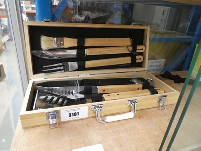 Lot 3181 - Eric's BBQ accessory tool set