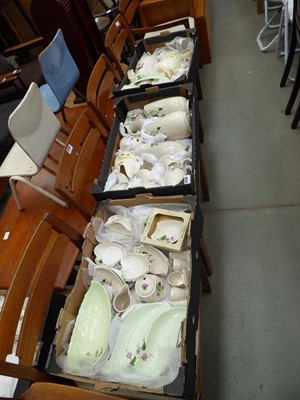 Lot 5224 - 3 boxes containing Crown Devon and other...