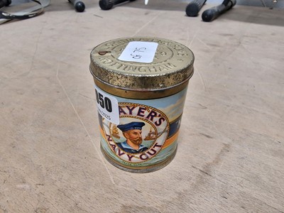 Lot 2050 - Players cut vintage tobacco tin (sealed under...