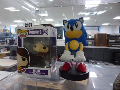 Lot 2107 - Fortnite TNTina Funko POP! figure along with a...