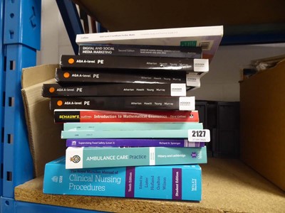 Lot 2127 - Selection reference books