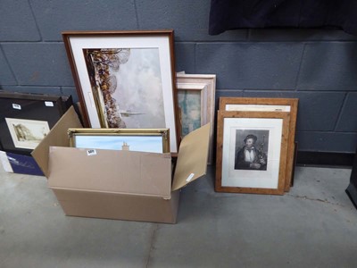 Lot 5311 - Quantity of prints and paintings, to include...
