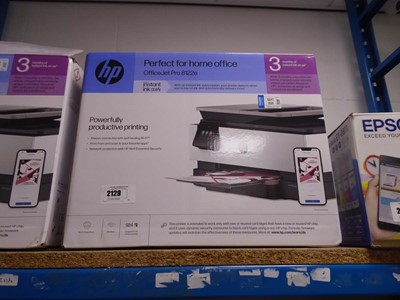 Lot 2129 - Boxed HP Officejet Pro 8122e printer