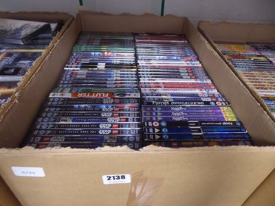 Lot 2138 - Box containing DVDs