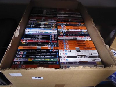 Lot 2140 - Box containing DVDs