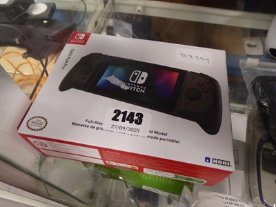 Lot 2143 - Nintendo Switch split pad pro controller, boxed