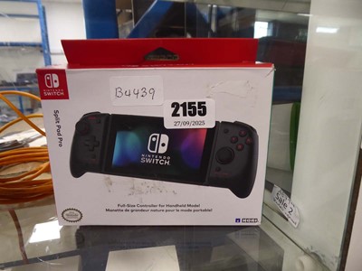 Lot 2155 - Nintendo Switch Pad Pro controller boxed
