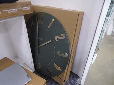 Lot 2100 - Thomas Kent wall clock