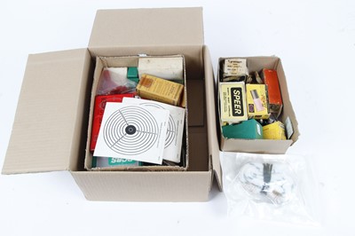 Lot 1019 - Various shooting accessories comprising Lyman...