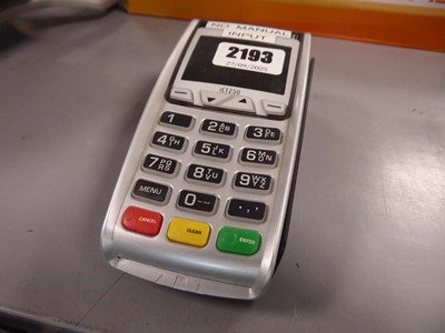 Lot 2193 - Point of sale handset