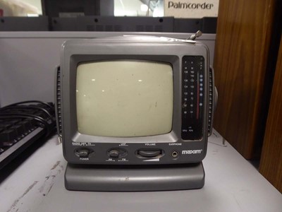 Lot 2161 - Portable Maxim CRT TV and radio