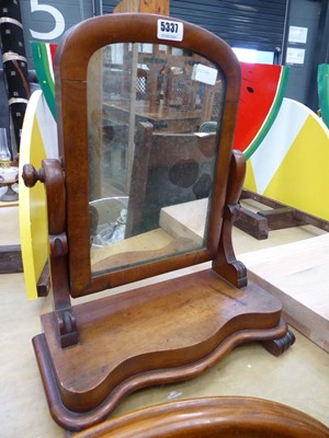 Lot 5337 - Victorian toilet mirror