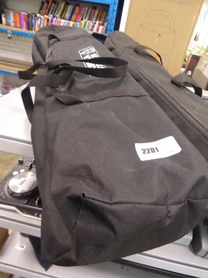 Lot 2201 - Bag containing camera tripods