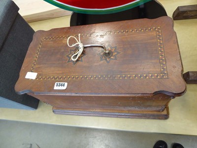 Lot 5344 - Cased sewing machine