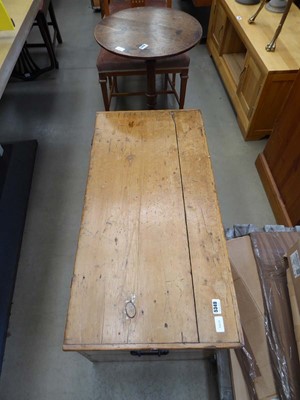 Lot 5349 - Stripped pine blanket box