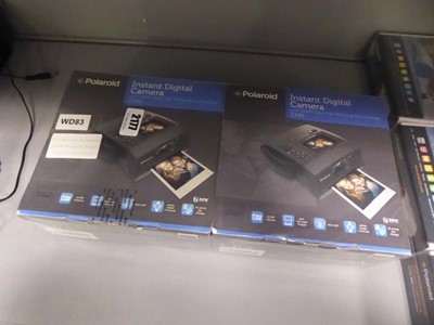 Lot 2177 - 2 boxed Polaroid Z340 instant print digital...