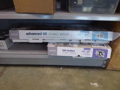 Lot 2225 - Two boxed TV wall mounts