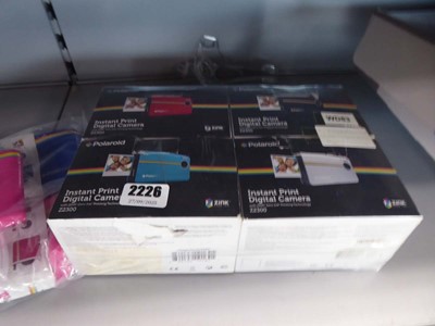 Lot 2226 - 4 boxed Polaroid Z2300 instant print digital...