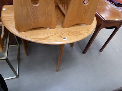 Lot 5280 - Ercol style drop side table