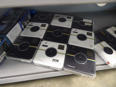 Lot 2228 - 9 Polaroid Socialmatic wifi instant print...