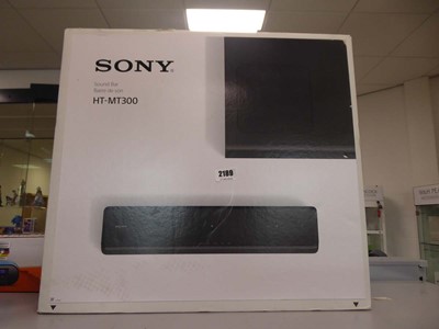 Lot 2189 - Boxed Sony HTNT300 sound bar