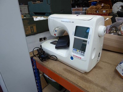 Lot 5433 - Cased Singer sewing machine