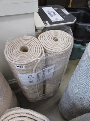 Lot 5452 - Pair of Axminster carpet runners 11ft 2in x 2ft