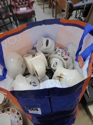 Lot 5470 - Box containing a quantity of novelty teapots,...