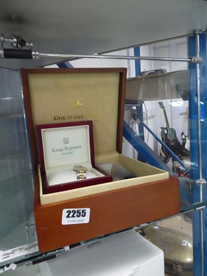 Lot 2255 - Krug Baumen wristwatch along with 4 dress watches