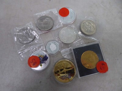 Lot 2266 - Bag containing various commemorative coins