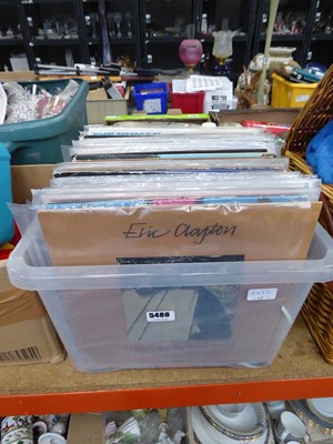 Lot 5488 - Box of vinyl records