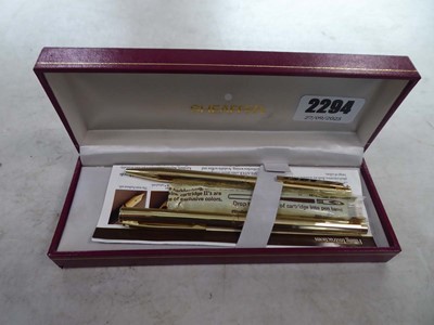 Lot 2294 - Two Sheaffer pens, boxed