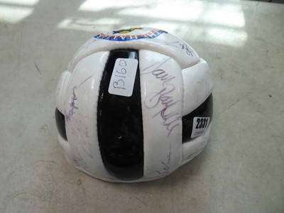 Lot 2331 - Luton Town football bearing unverified signatures