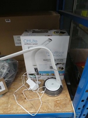 Lot 3205 - One boxed plus one unboxed Ottilite LED desk...