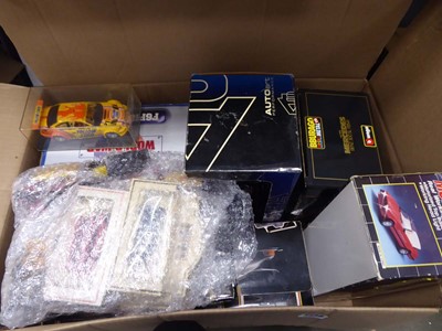 Lot 2359 - Box containing diecast vehicles