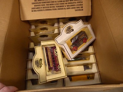 Lot 2367 - Box containing Lledo diecast vehicles