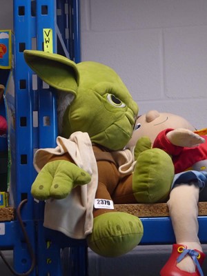 Lot 2379 - Yoda plush doll