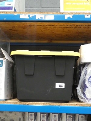 Lot 3237 - Black storage tub