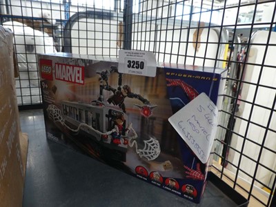 Lot 3250 - Lego Marvel Spiderman Vs Doc subway train scene