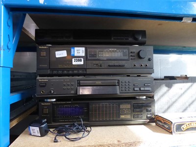 Lot 2390 - Technics audio equipment, including stereo...