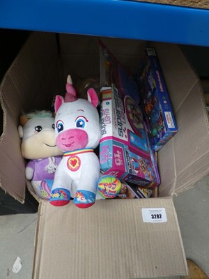 Lot 3282 - Large box of mixed childrens toys