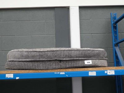 Lot 3299 - Grey dog bed