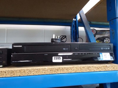 Lot 2395 - Toshiba HDD and DVD video cassette recorder...