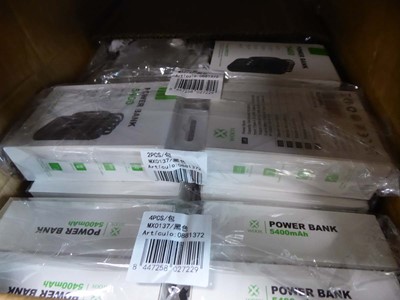 Lot 2476 - Box containing Woox power banks
