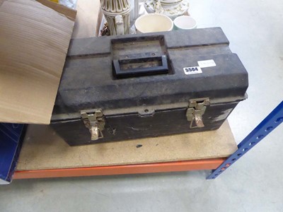 Lot 5504 - Plastic container the sea fishing tackle
