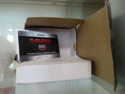 Lot 2494 - Boxed Casio G-shock watch