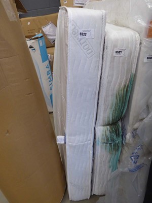 Lot 5522 - 4ft Dormeo memory foam mattress